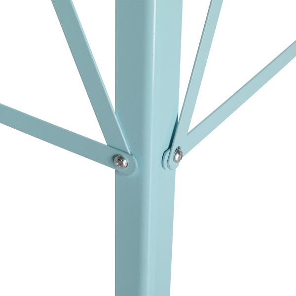 8ft Garden Windmill Wind Vane with Green Steel Construction