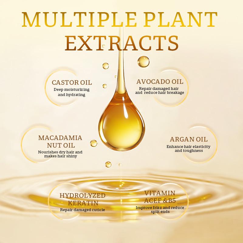 Portable Hair Oil Capsules - Travel-Friendly Nourishing Hair Treatment