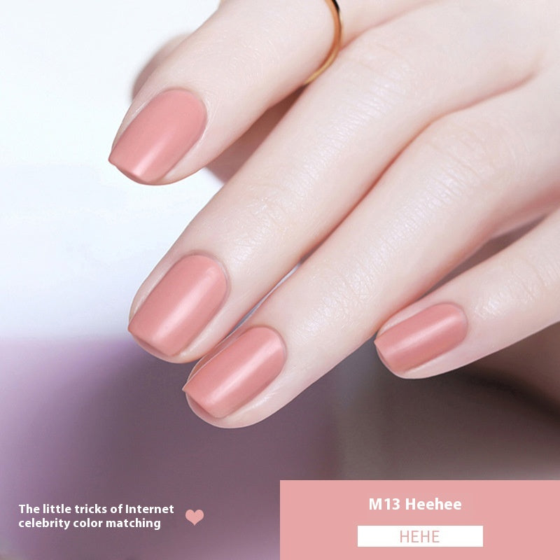 Durable Nail Polish - Waterproof, Quick-Drying, Frosted & Matte Styles