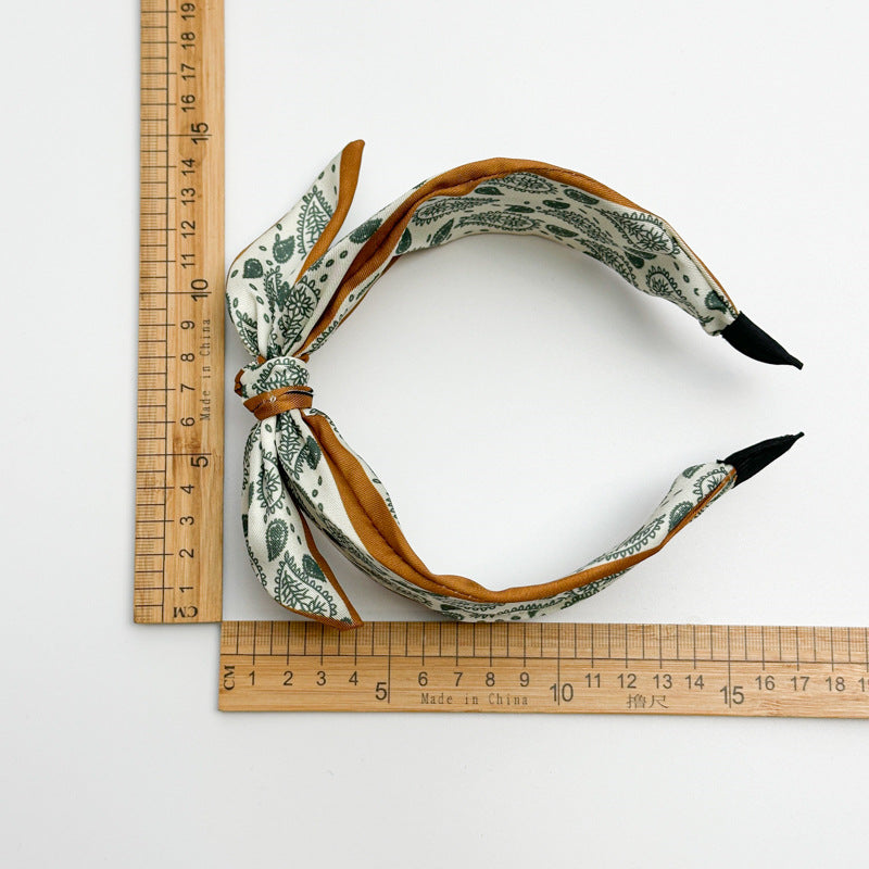Paisley Satin Hair Band