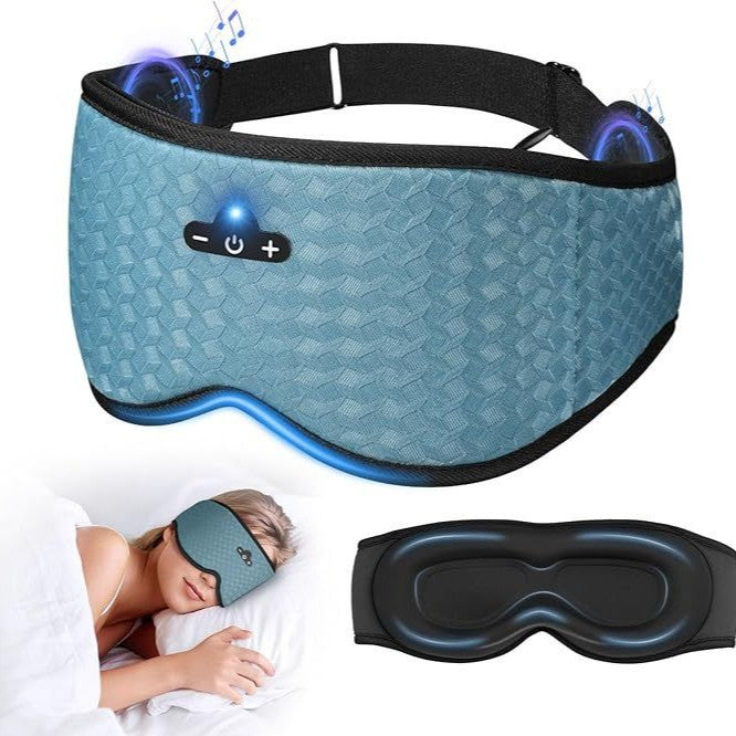 Breathable Adjustable Bubble Net Eye Mask for Sleep and Relaxation
