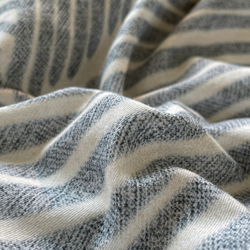 Thickened Cotton Duvet Cover Set for Fall and Winter - Modern & Minimalist