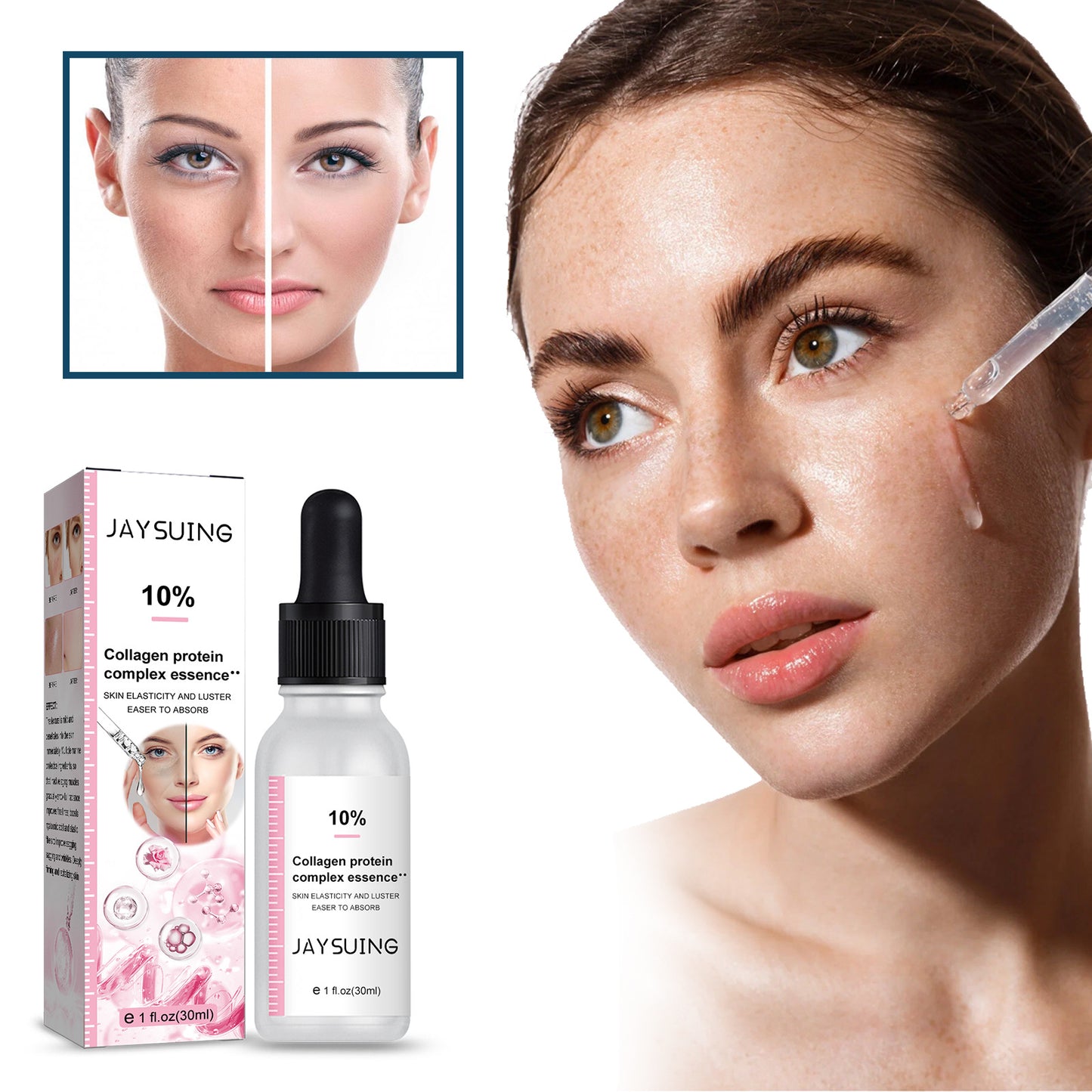 Collagen Light Facial Serum - Anti-Wrinkle & Skin Firming - 30ml