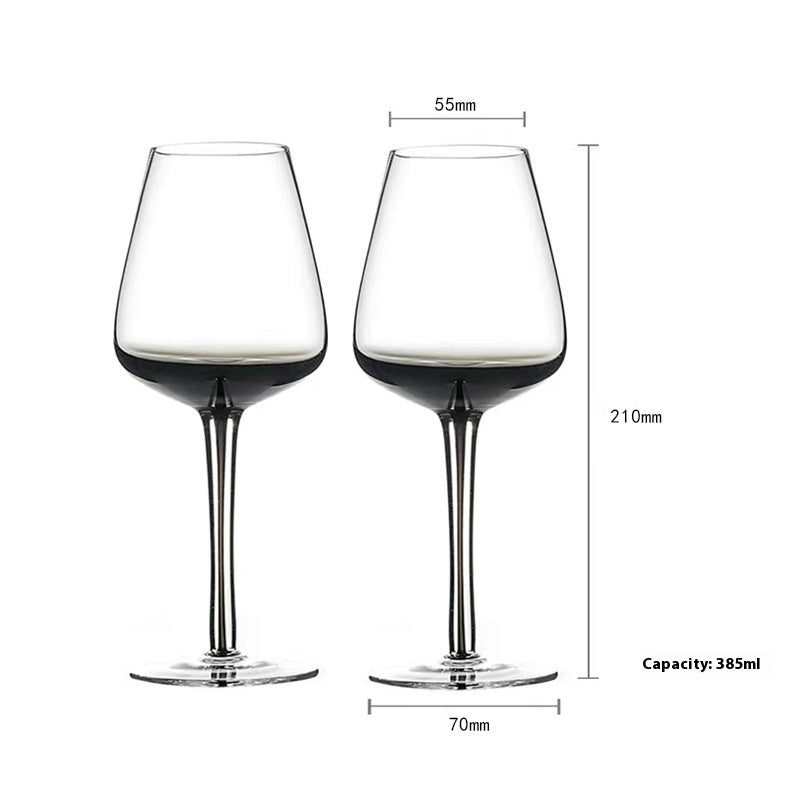 Red Wine Glass Set with Multiple Sizes and Styles - Elegant Home Barware