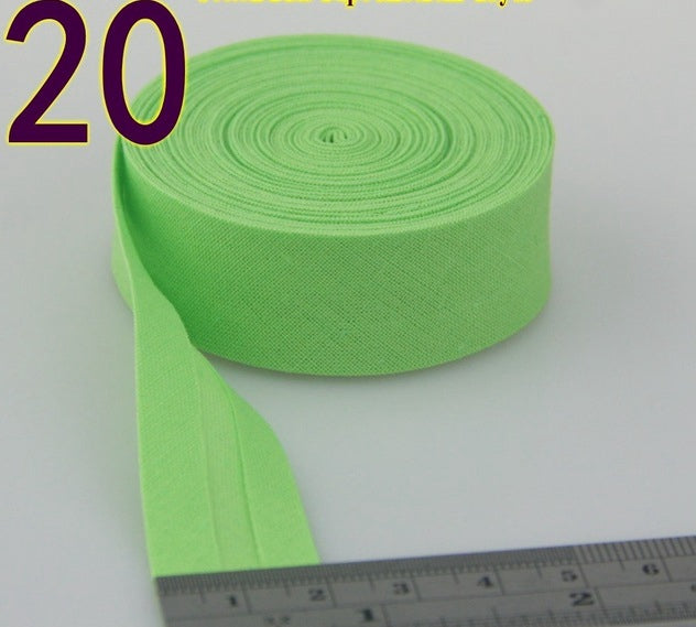 Hand-Patched Cotton Bias Tape for Sewing & Crafting - 20mm Wide