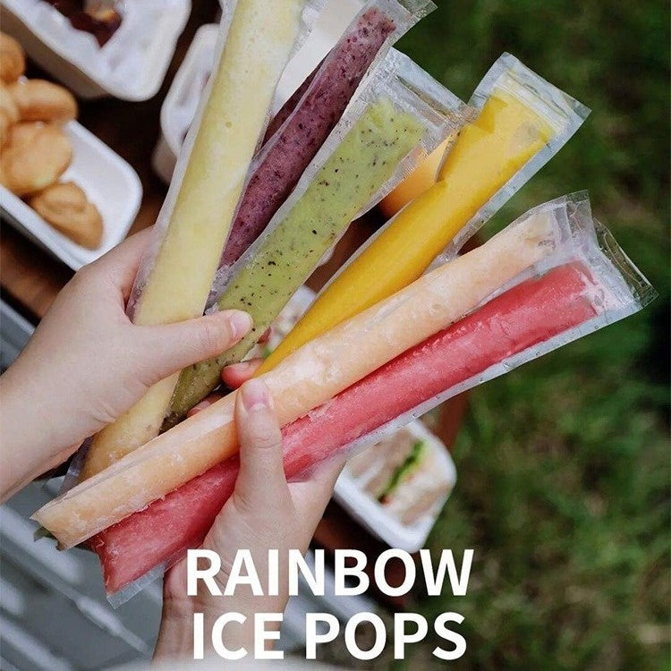 Food Storage Ice Packs and Bags Set - Reusable Freezer Packs with Funnel