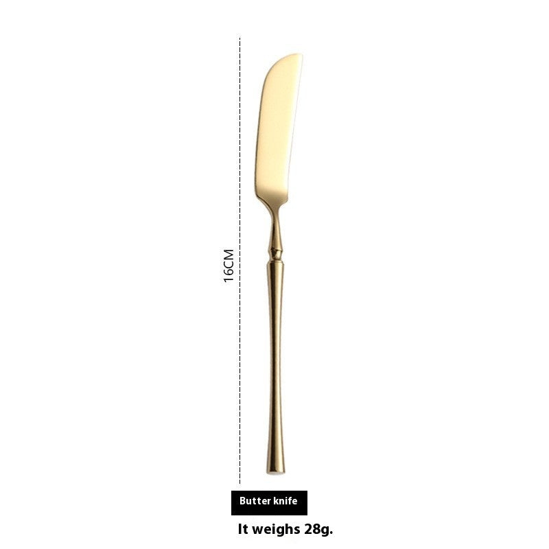 Stainless Steel Tableware Set - Knife Fork Spoon Flatware Utensils