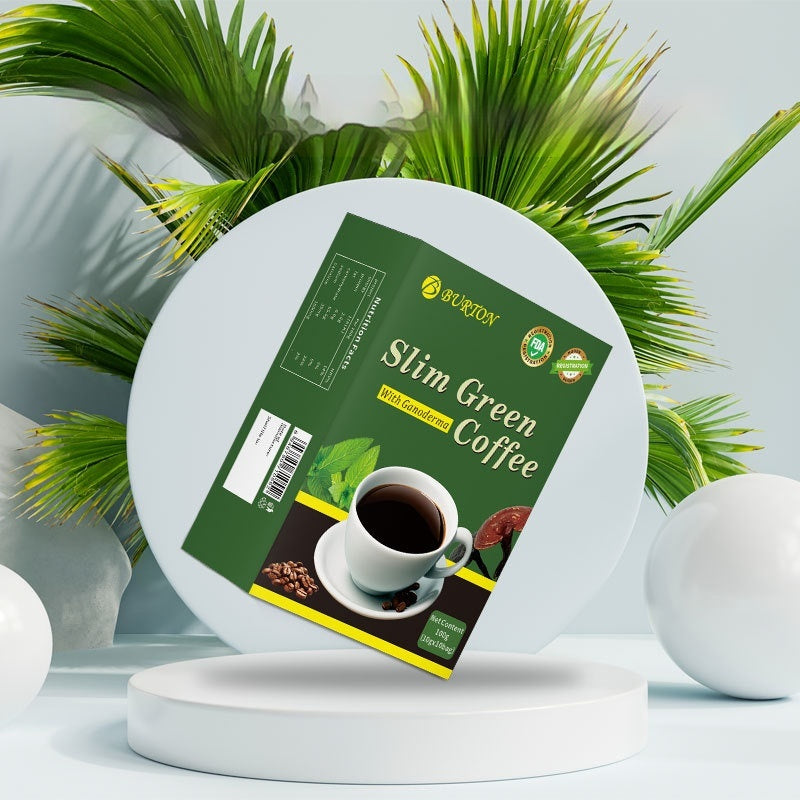 Herbal Coffee with Ganoderma & Hericium Mushroom - Green Coffee Blend