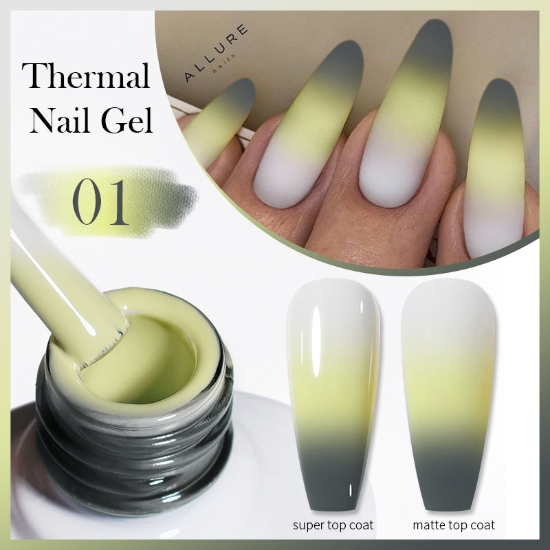 Color Changing UV Nail Polish Kit with Gradient Effects - Multiple Colors