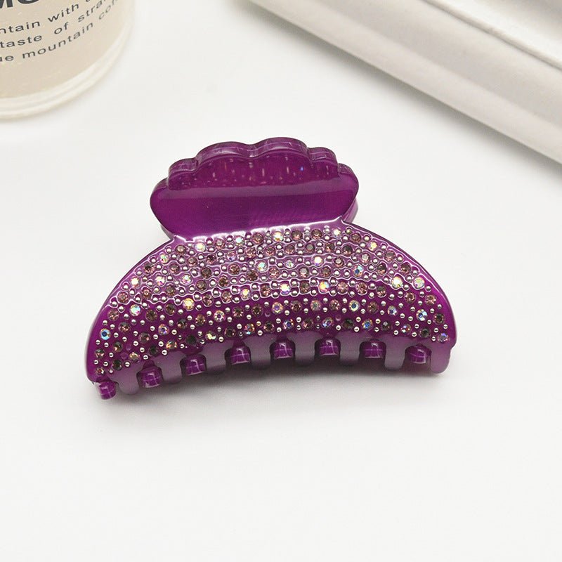 Crystal Acrylic Hairpin - Korean Style Women's Hair Clip