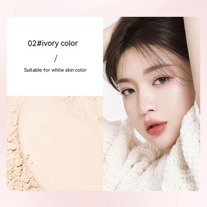 Light Feather Soft Face Powder Concealer - Natural & Ivory White, 10g