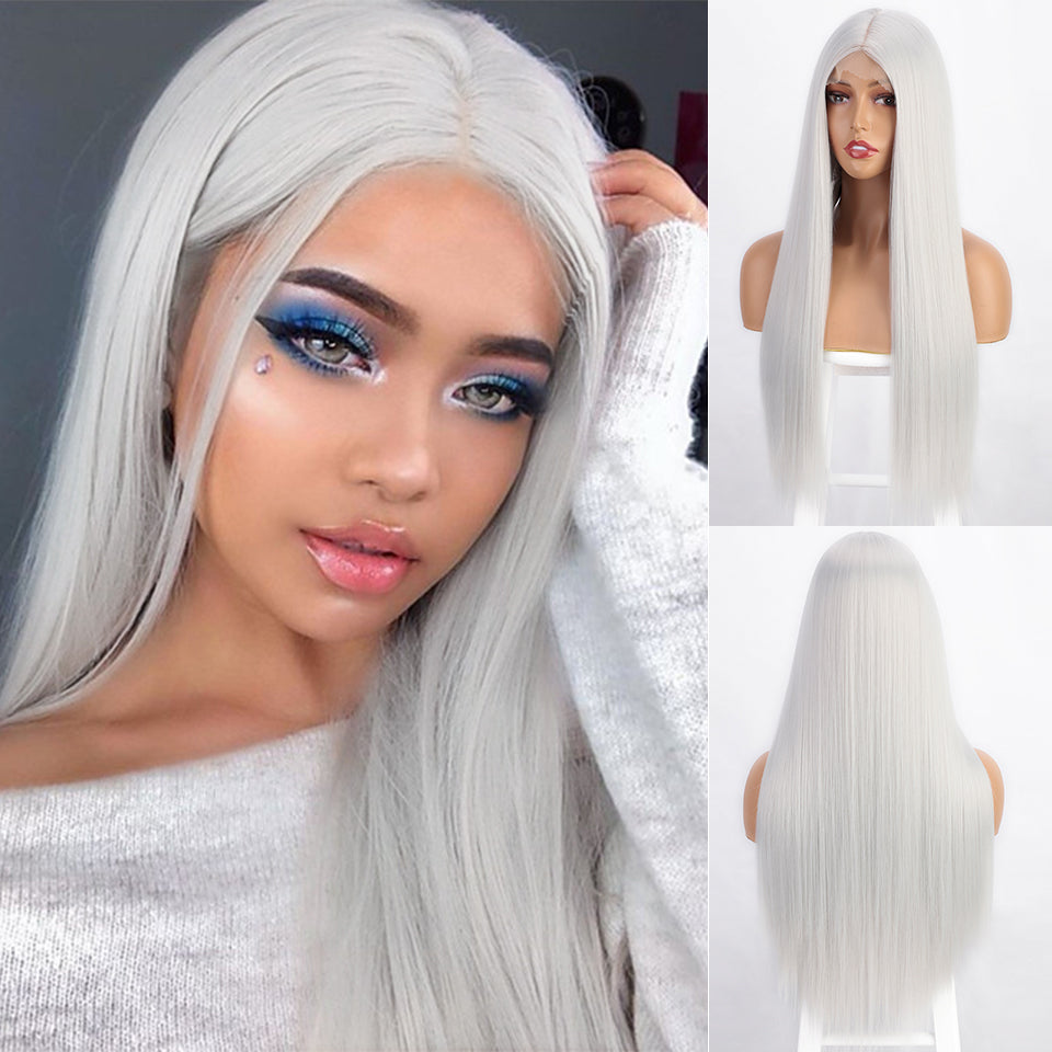 Long Straight Synthetic Cosplay Wig