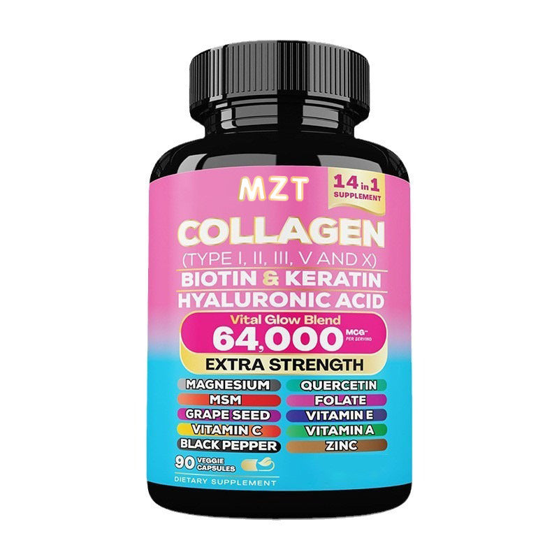 Collagen Capsules for Adults - 60 Count