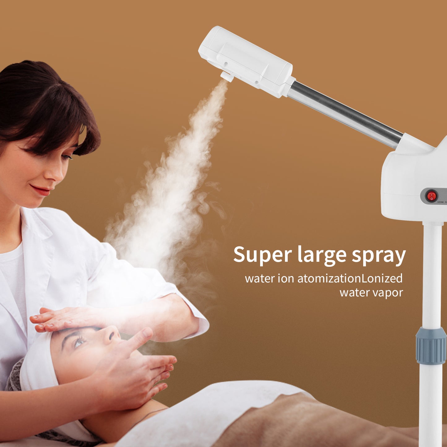 Water Spray Bottle with Magnifying Glass for Beauty & Home Use