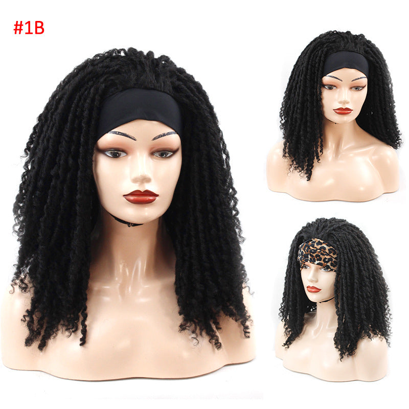Curly Crochet Hair Wig - Long Ribbon Style