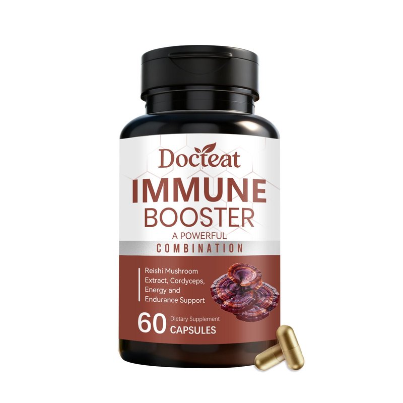 Ganoderma Lucidum Extract Capsules - 60 Count
