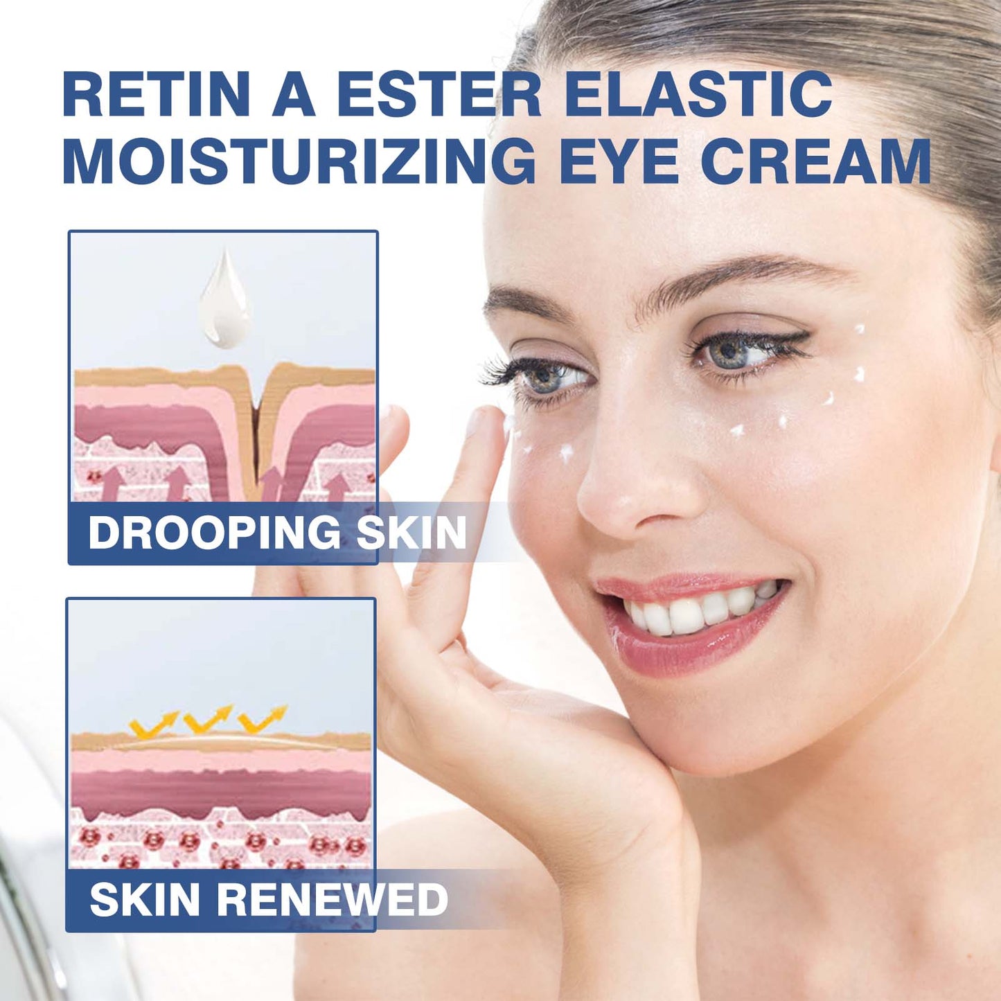 Firming Eye Gel for Dark Circles, Anti-Wrinkle & Puffiness Treatment