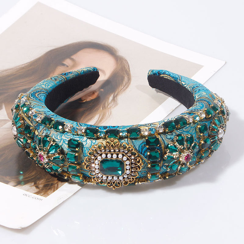 Baroque Plaid U-Shape Headband