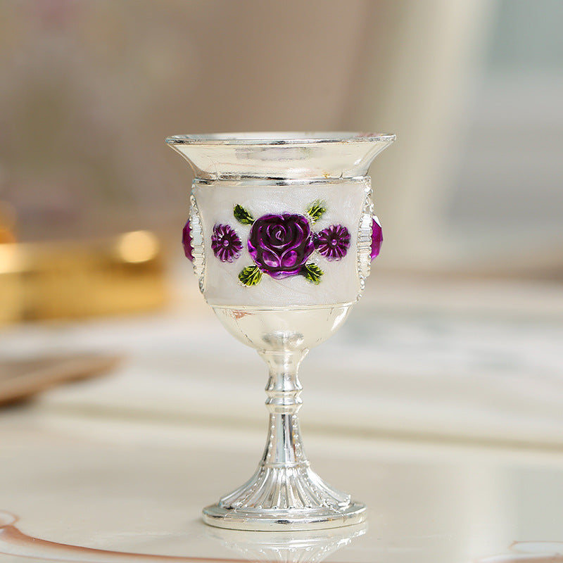 European Style Shot Glass Tin Goblet - Metal Liquor Glass with Capacity 1-100ML