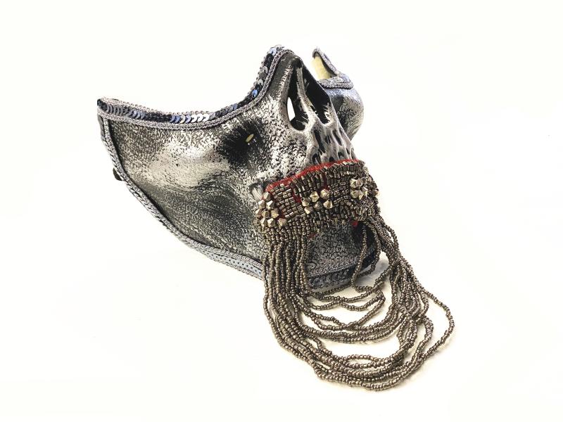 Skull Punk Rivets Performance Mask – Multiple Colors