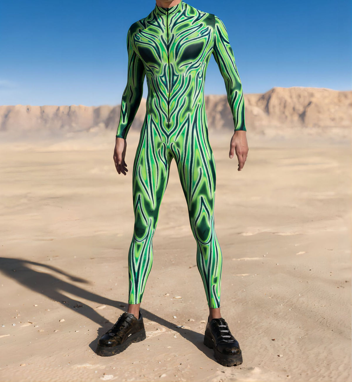 Halloween Cosplay Tights 3D Digital Printing One-Piece Costume