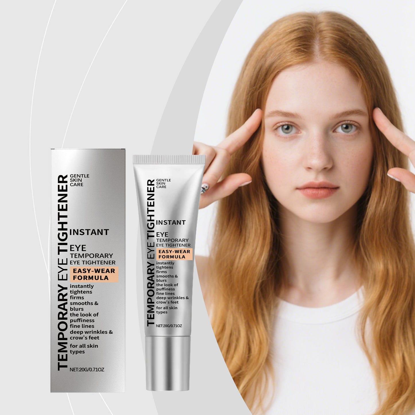 Moisturizing Eye Cream for Dark Circles and Fine Lines - Daily Eye Care