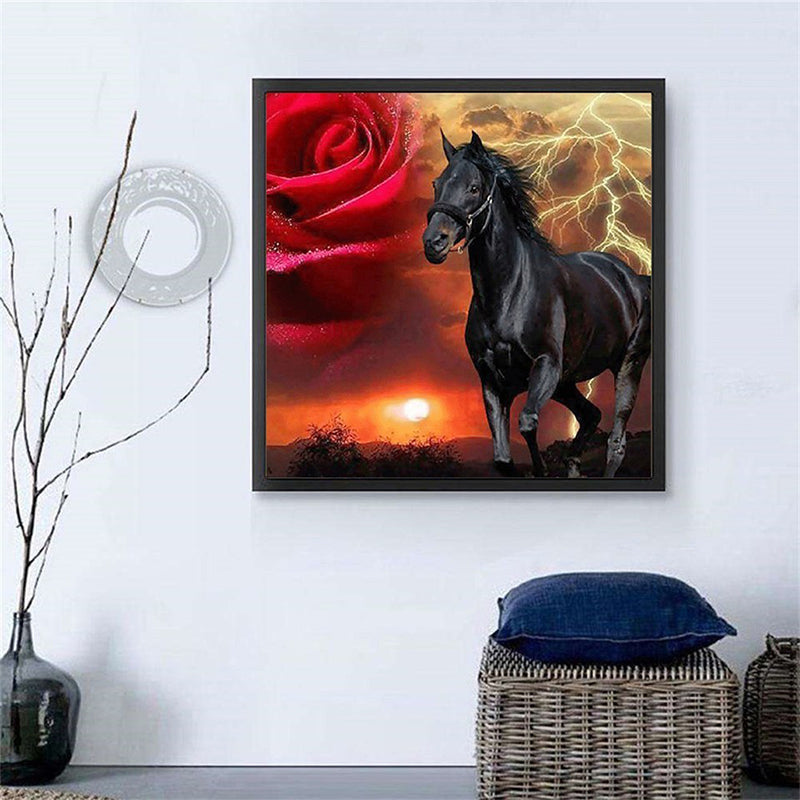 Diamond Painting Art for Living Room - Modern Round & Square Decor