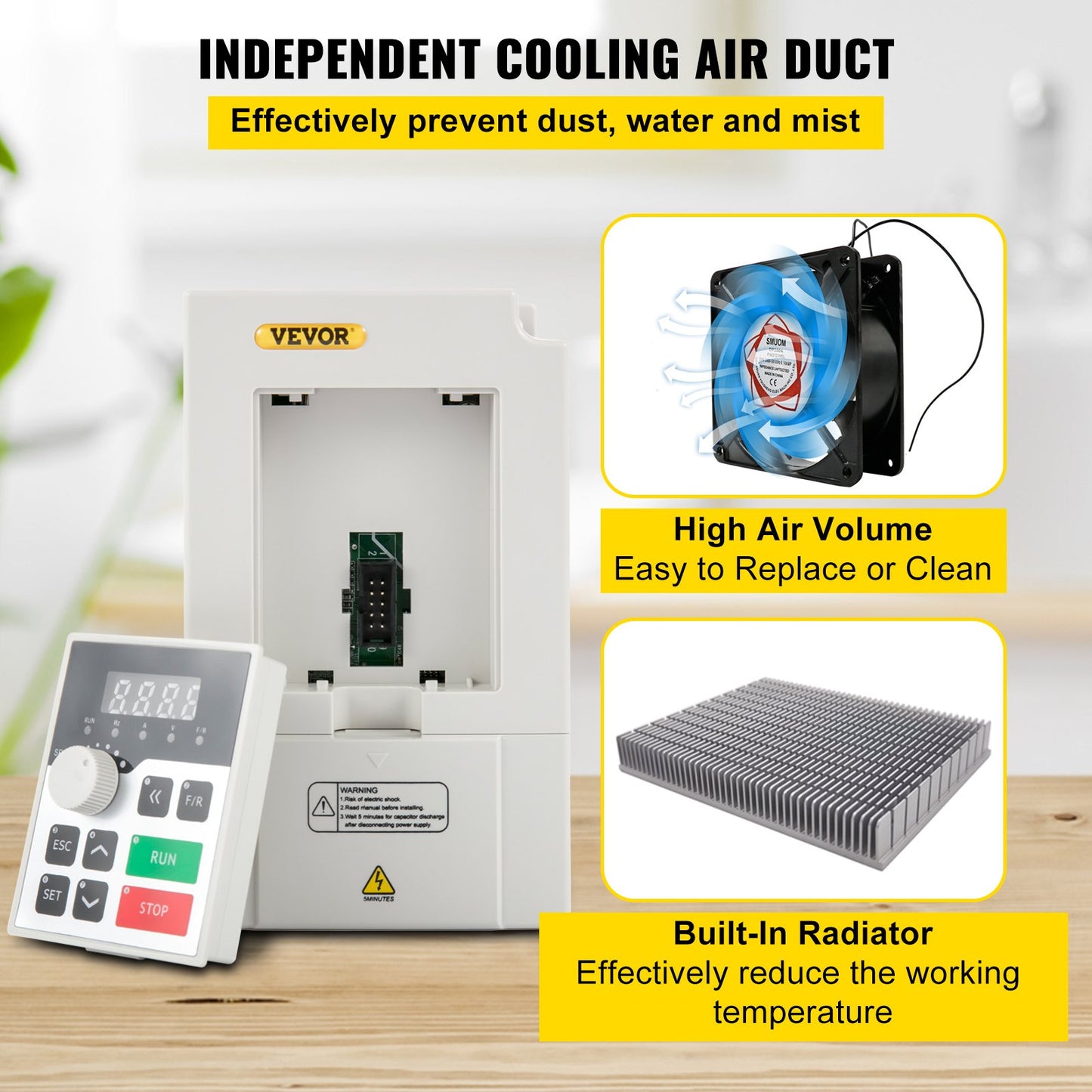 3KW Variable Frequency Drive Inverter - 220V AC, CNC Motor Control