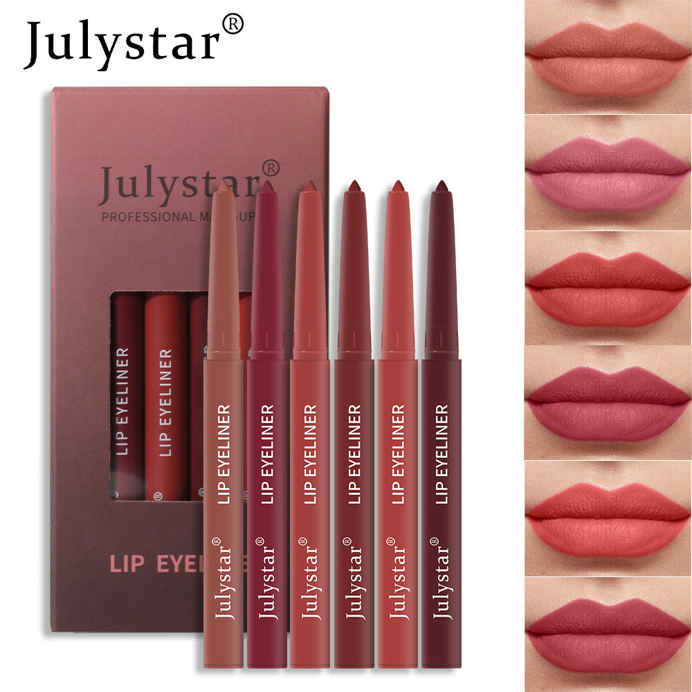 Matte Waterproof Lip Pen and Lipliner Makeup Set - 11 Piece Collection