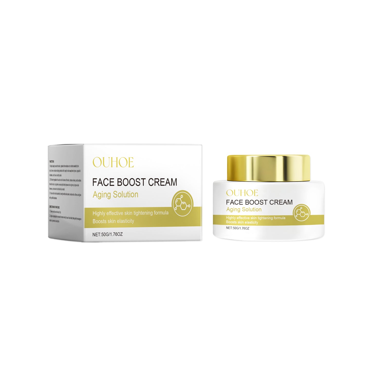 Hydrating Facial Moisturizer with Hyaluronic Acid, Collagen & Jojoba Oil