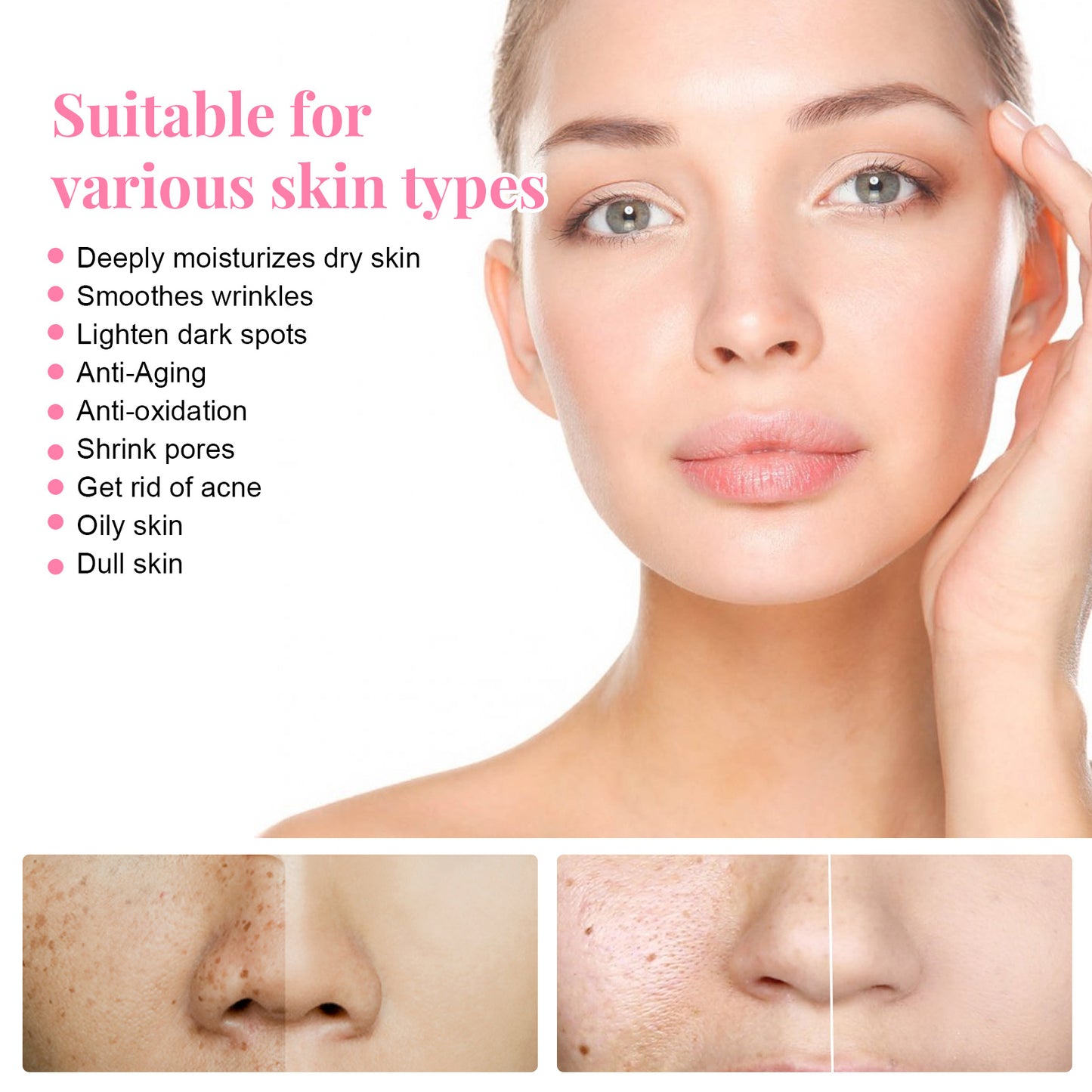 Collagen Light Facial Serum - Anti-Wrinkle & Skin Firming - 30ml