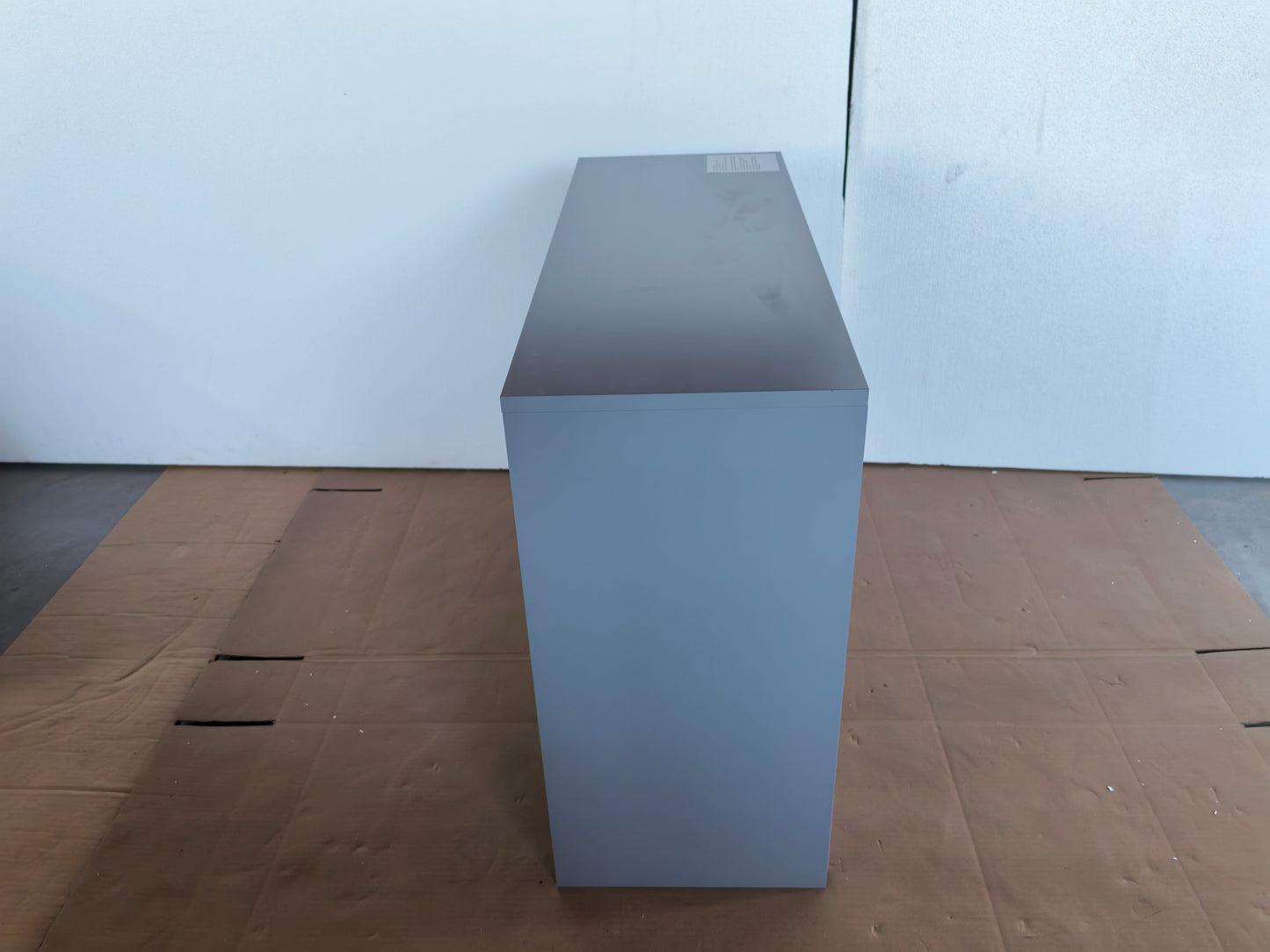 Gray Book Organizer & Toy Storage Cabinet - Large Capacity