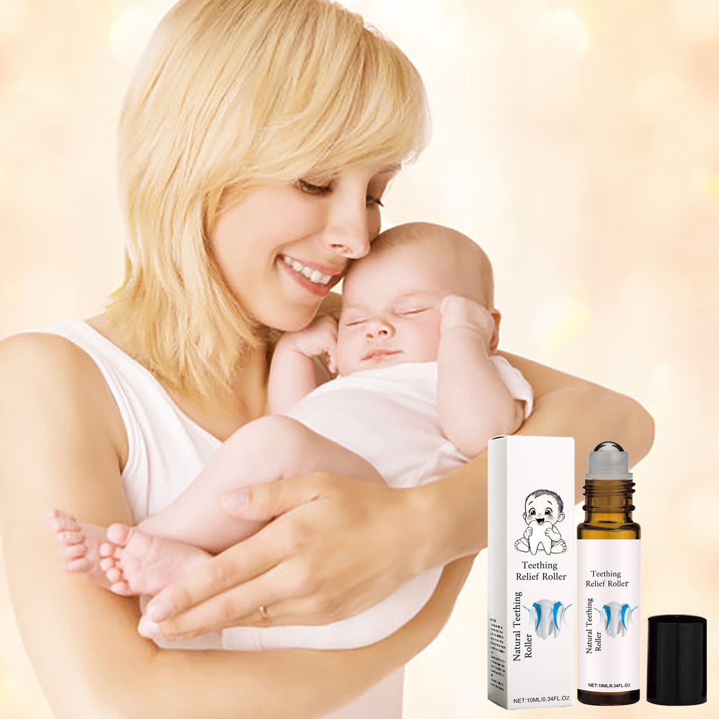 Baby Skin Soothing Oil Roll-On - Moisturizing Teething Essential for Kids