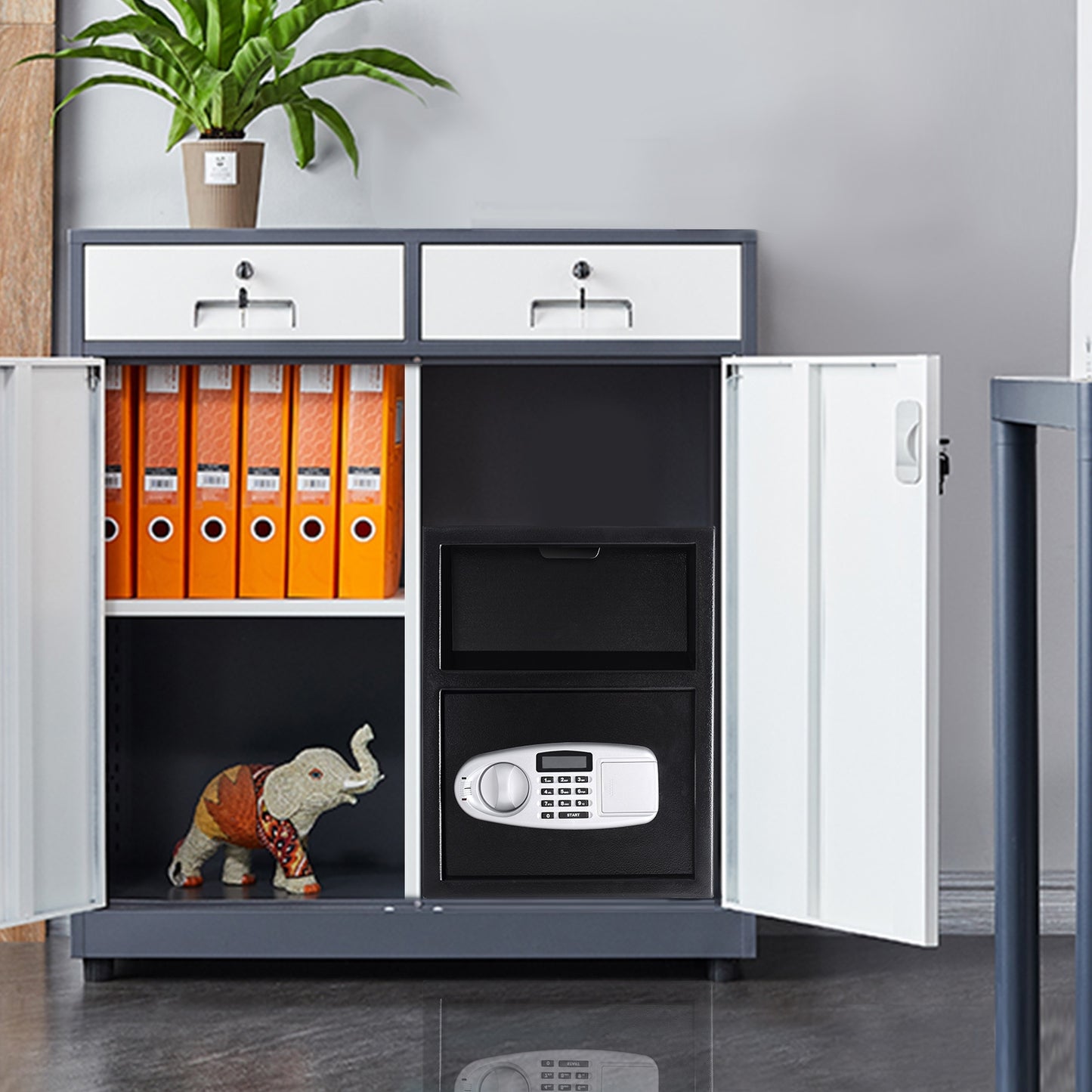 Digital Deposit Safe Box - Front Load Security Safe