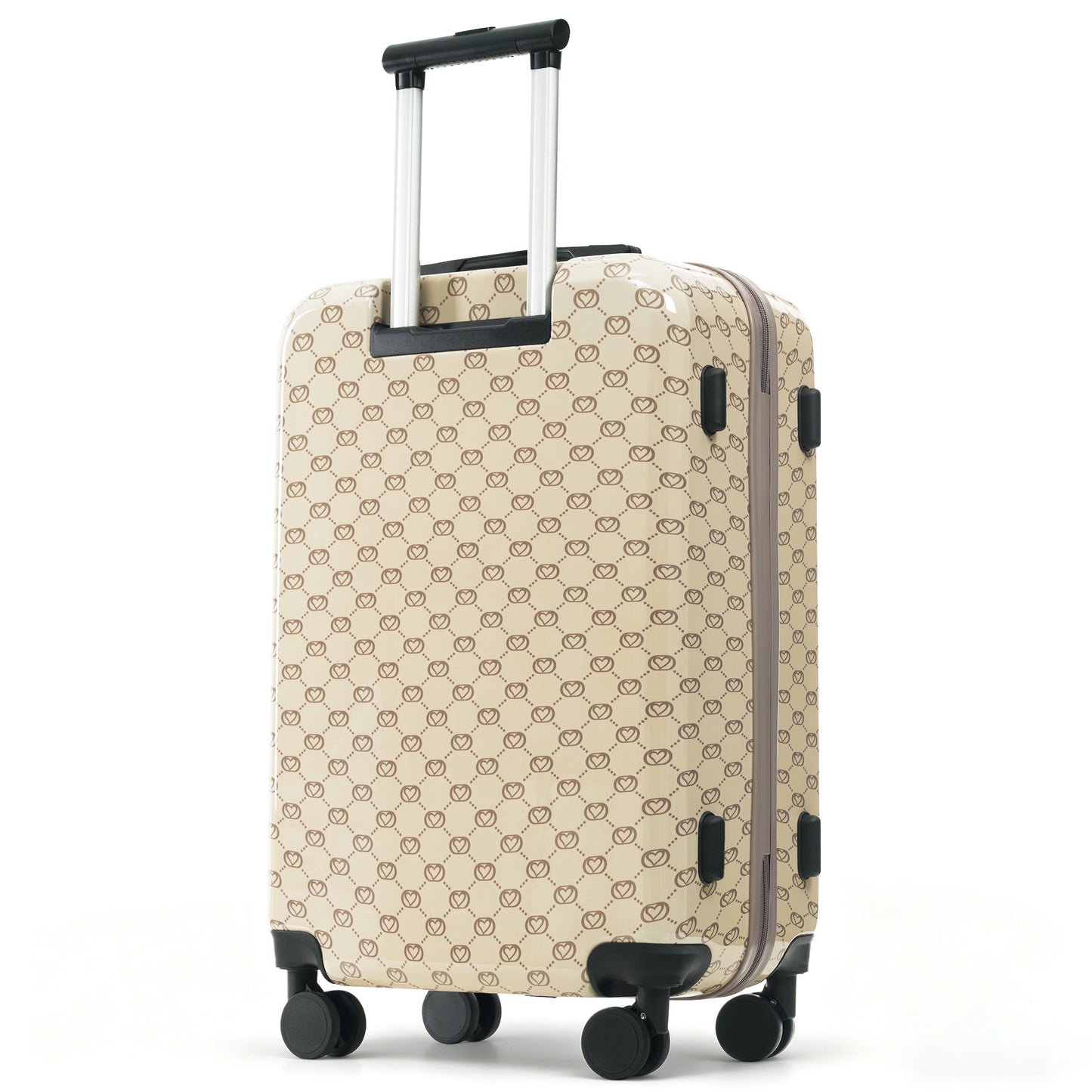 5-Piece Hardside Luggage Set with TSA Lock - Khaki