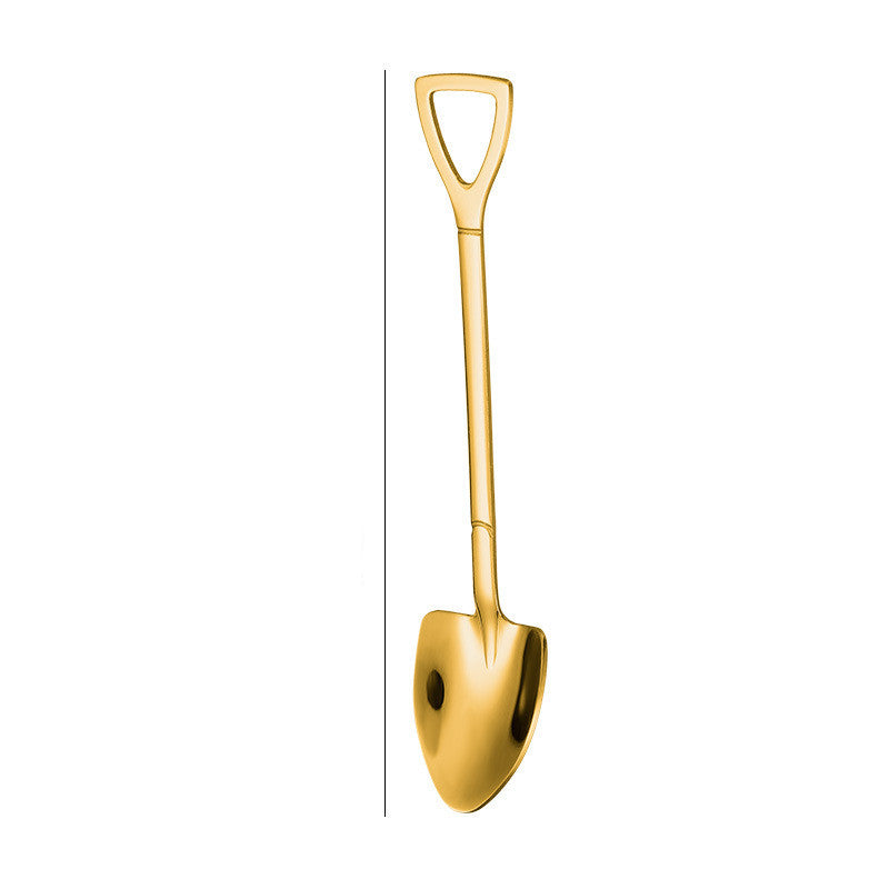 Stainless Steel Spade Spoon for Watermelon Ice Cream - Multiple Colors