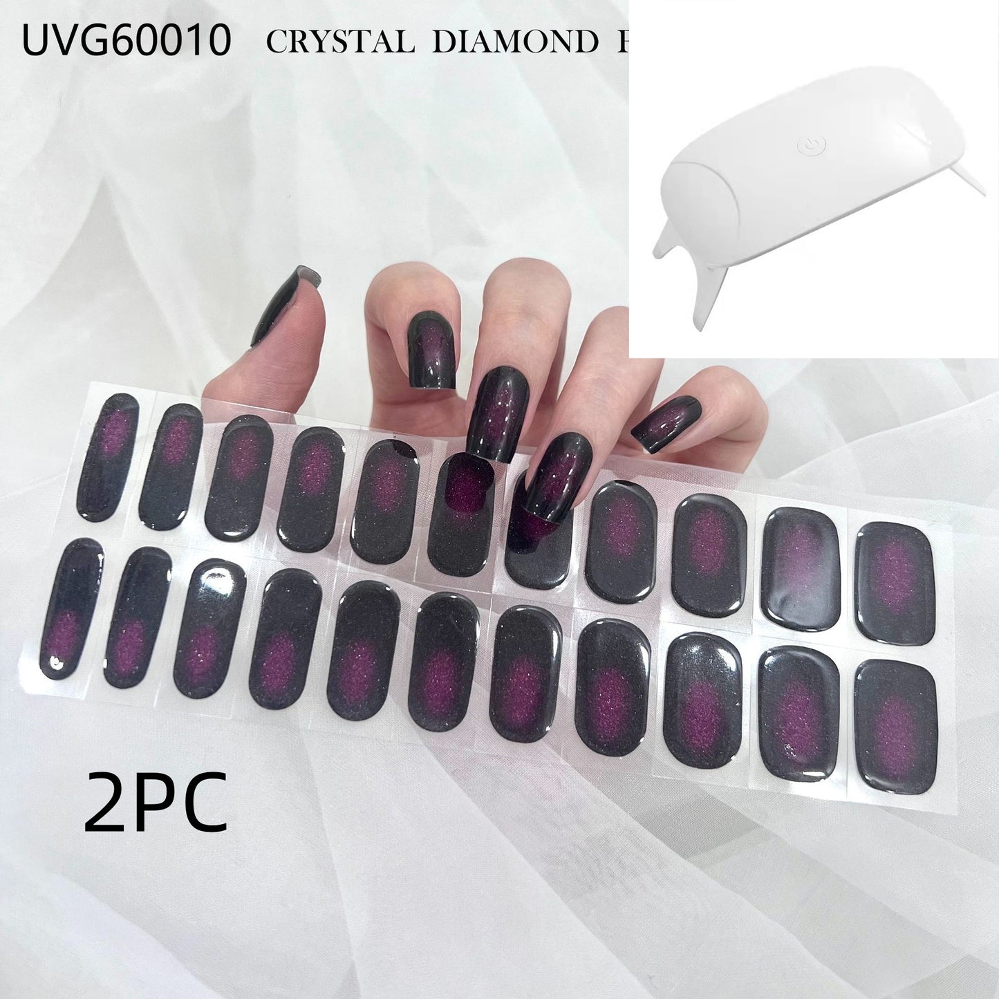 Mini UV Nail Lamp Curing Light for Nail Art Kit - Multiple Styles