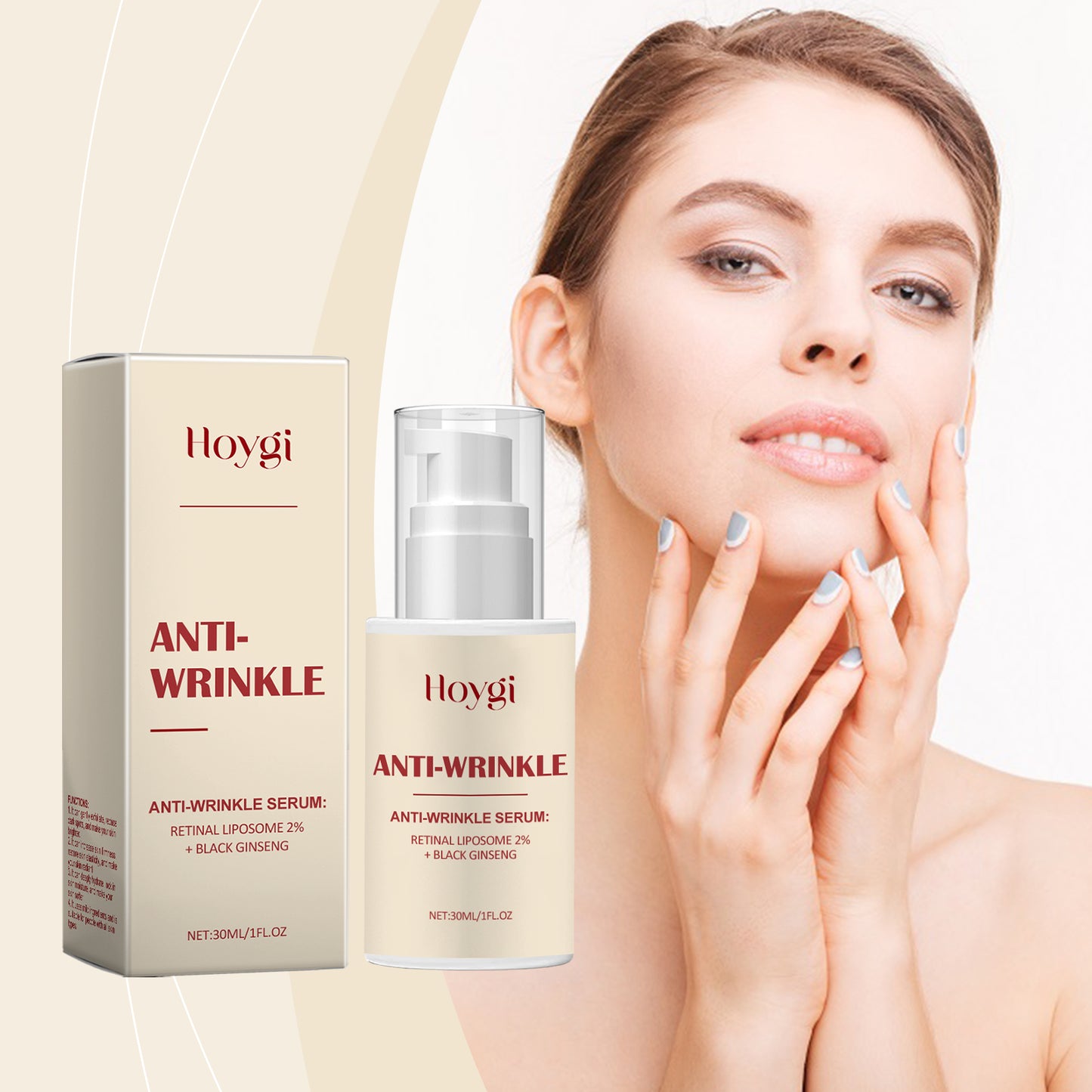 Firming Facial Essence with Collagen and Vitamin C - 30ml Hydrating Serum