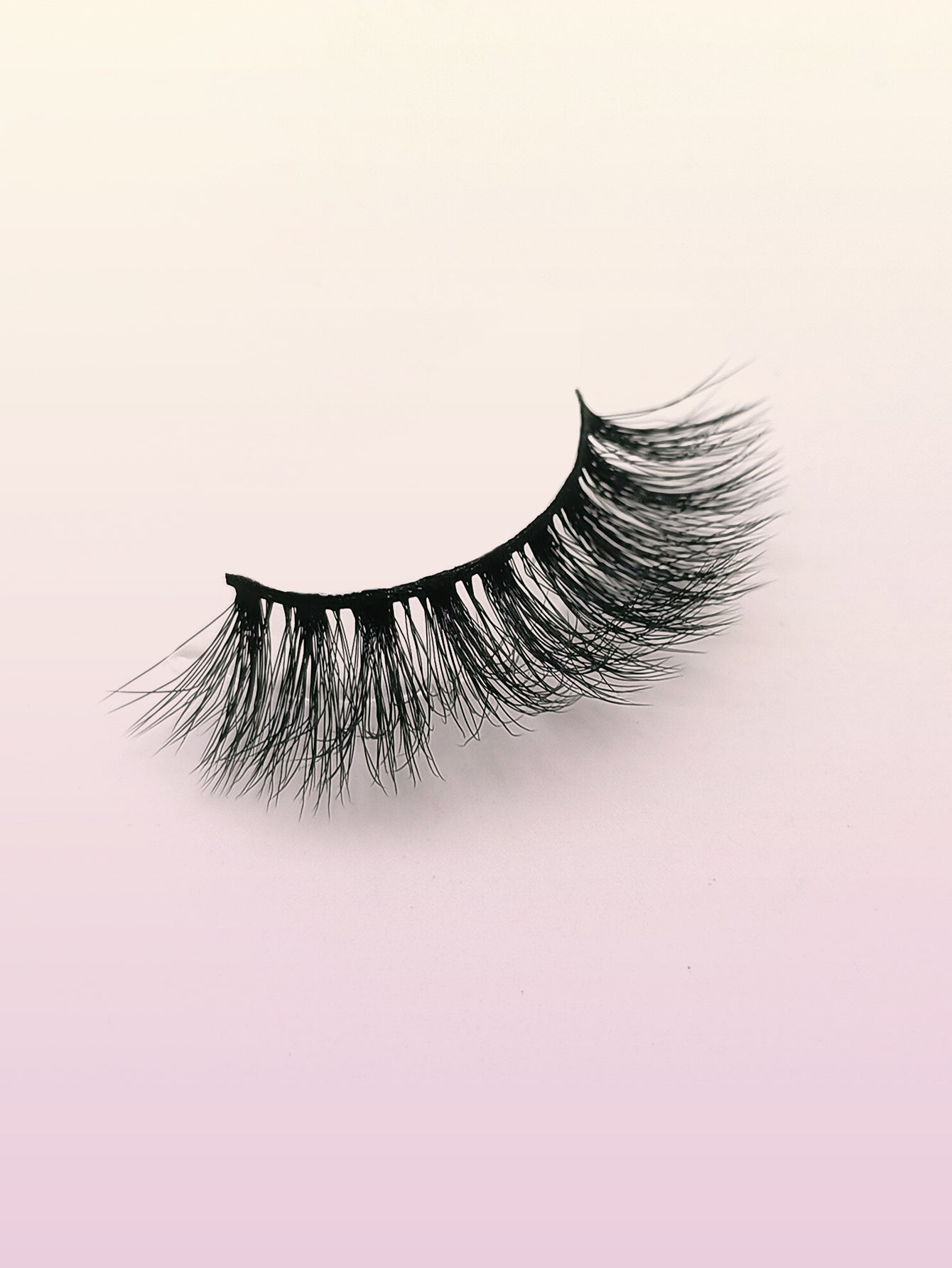 3D Premium Faux Mink False Eyelashes - Voluminous Cluster Style, 10 Pairs