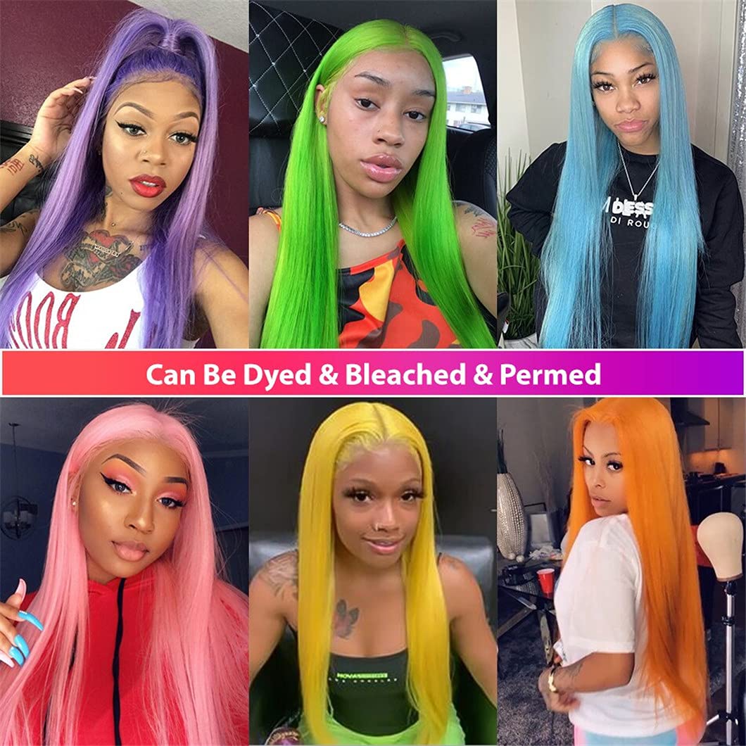 613 Blonde Straight 13x4 Lace Front Human Hair Wig - Pre Plucked
