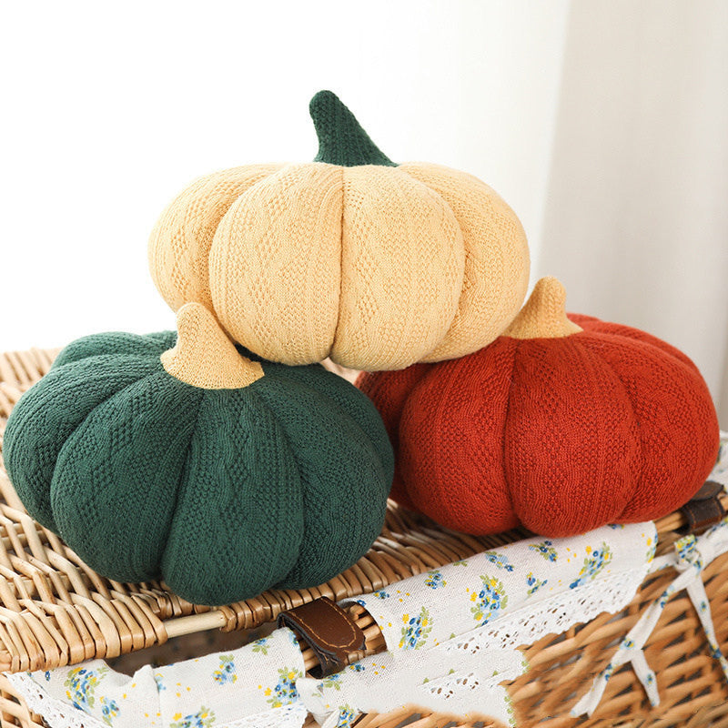 Round Plush Pillow with Silk Appearance - Home Decor Cushion