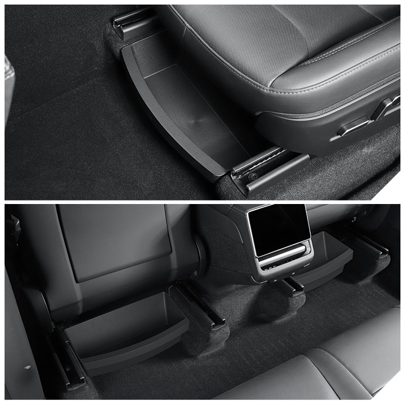 Under-Seat Storage Box Drawer Organizer for Interior Use – Waterproof ABS