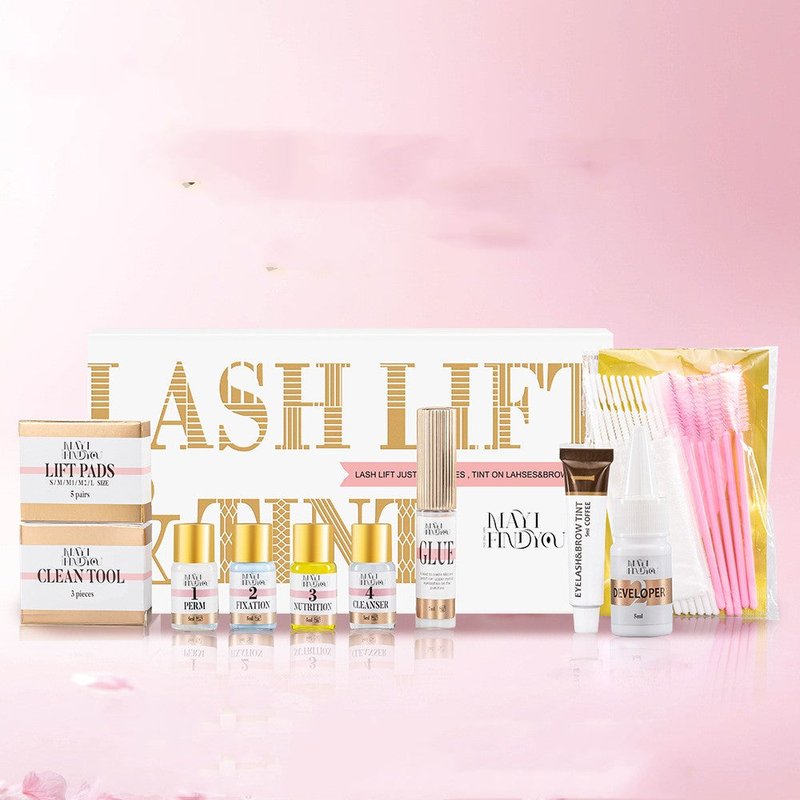Eyebrow and Eyelash Perm Kit Long-Lasting Shaping Two-in-One Set