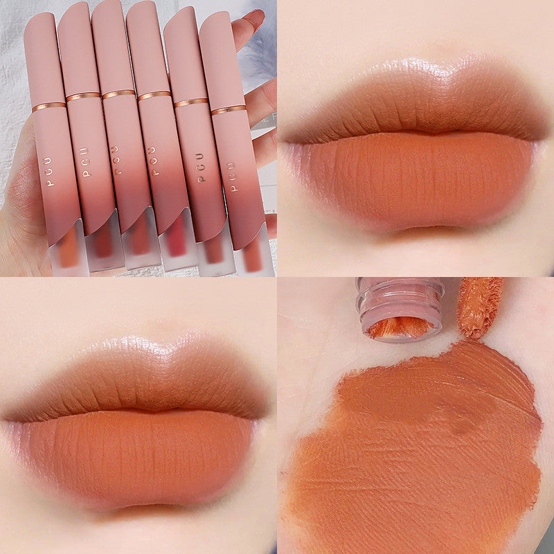 Matte Lip and Cheek Blush Set Non-Stick Velvet Finish Multiple Colors