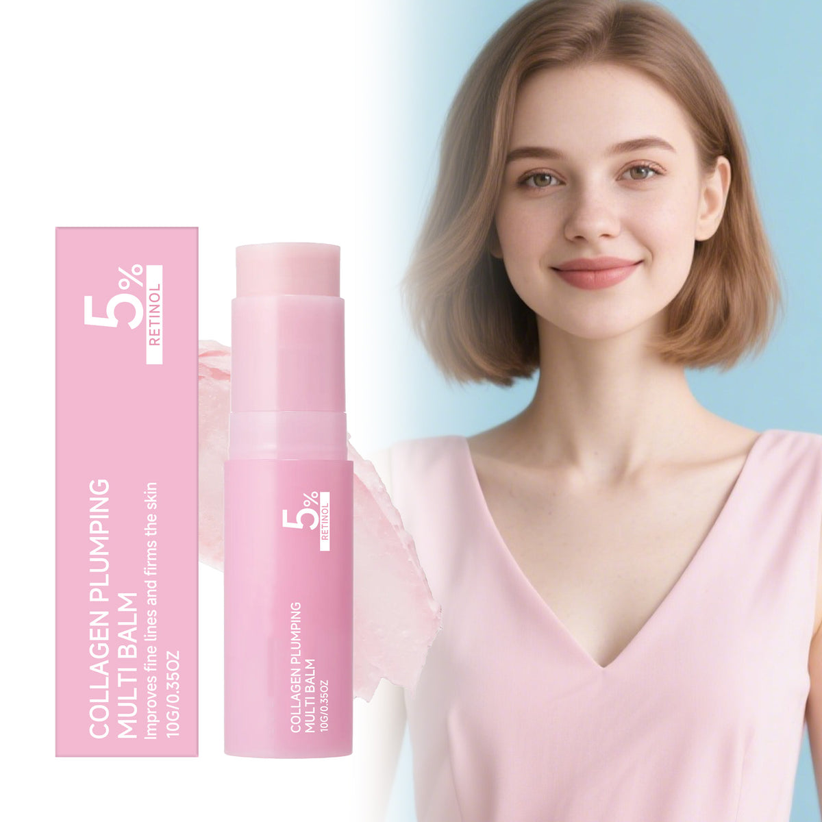 Plump Multi-Effect Moisturizing Stick 10g Box