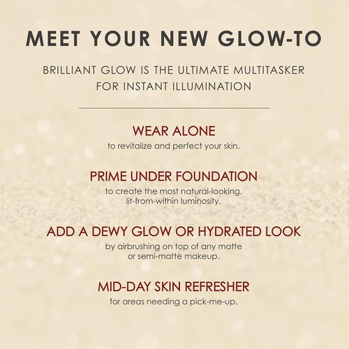 Temptu Brilliant Glow Illuminated Primer & Skin Perfector Airpod, Fair/Light, 0.41 Fl Oz