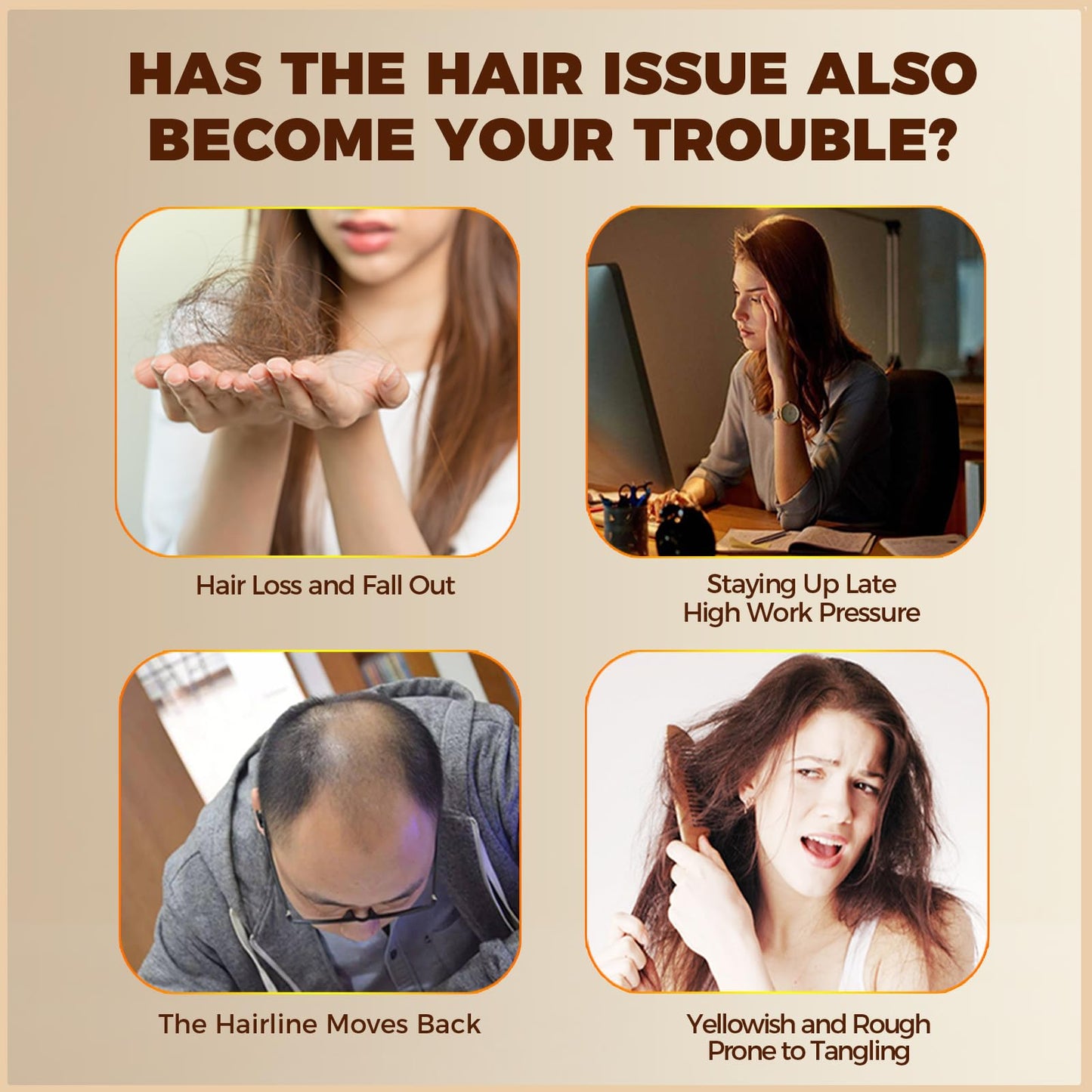 Laser Therapy Hair Growth Comb - Handheld Growth Comb, Promote Growth