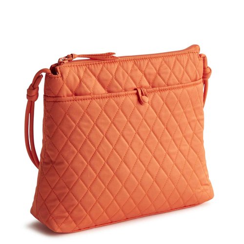 Vera Bradley Women's Premium Cotton Original Hipster Crossbody, Koi Orange, One Size