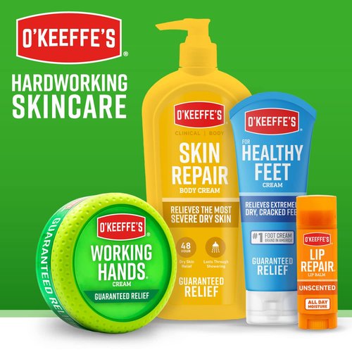 O'Keeffe's Working Hands Night Treatment Hand Cream; 3 oz Tube; (Pack of 5)