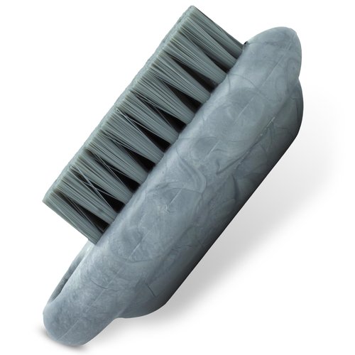 SPARTA Nail Scrub Brush Commercial-Grade, Heavy-Duty Hand and Fingernail Brush with Stiff Bristles for Gardeners, Mechanics, And Foodservice Personnel, Plastic, 5 Inches, Gray, (Pack of 12)